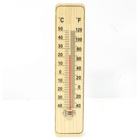 Thermomètre en bois